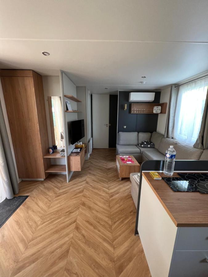 Camping Del Mar 10, Mobil Home Petit Paradis, 6 Personnes, Bord De Mer, Camping Del Mar Village アルジェレス・シュル・メール エクステリア 写真