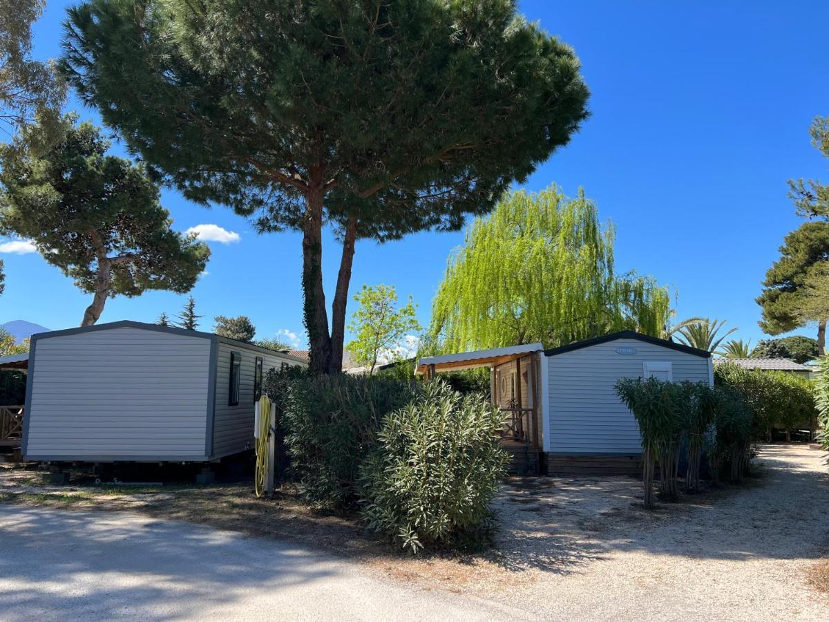 Camping Del Mar 10, Mobil Home Petit Paradis, 6 Personnes, Bord De Mer, Camping Del Mar Village アルジェレス・シュル・メール エクステリア 写真