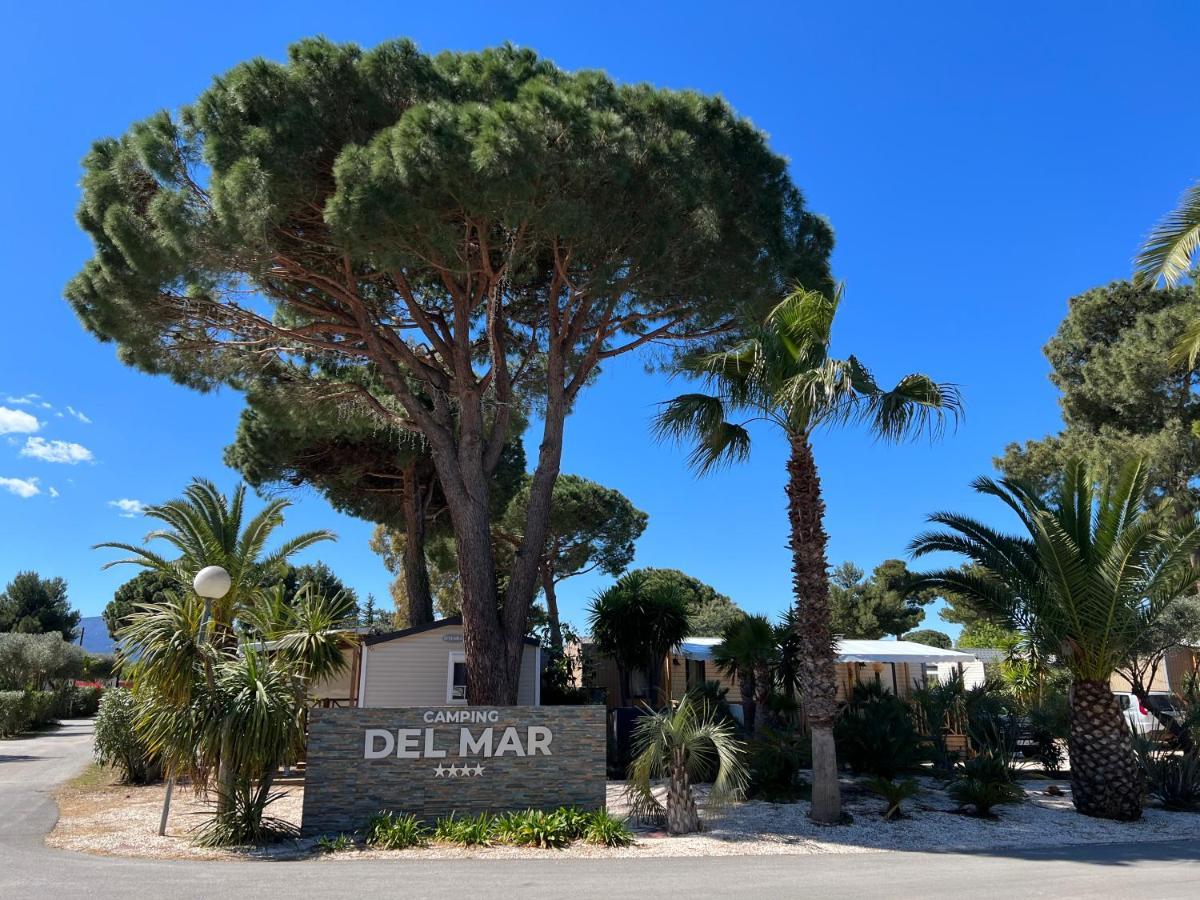 Camping Del Mar 10, Mobil Home Petit Paradis, 6 Personnes, Bord De Mer, Camping Del Mar Village アルジェレス・シュル・メール エクステリア 写真