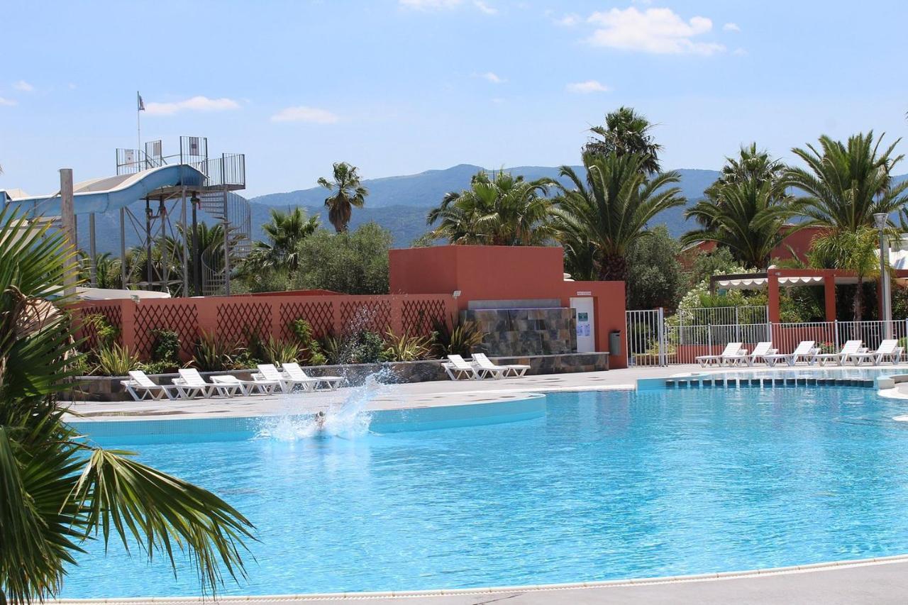Camping Del Mar 10, Mobil Home Petit Paradis, 6 Personnes, Bord De Mer, Camping Del Mar Village アルジェレス・シュル・メール エクステリア 写真