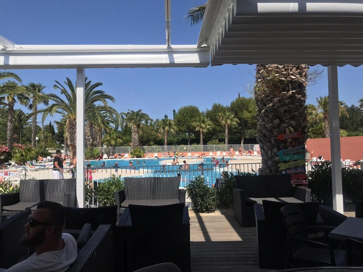 Camping Del Mar 10, Mobil Home Petit Paradis, 6 Personnes, Bord De Mer, Camping Del Mar Village アルジェレス・シュル・メール エクステリア 写真