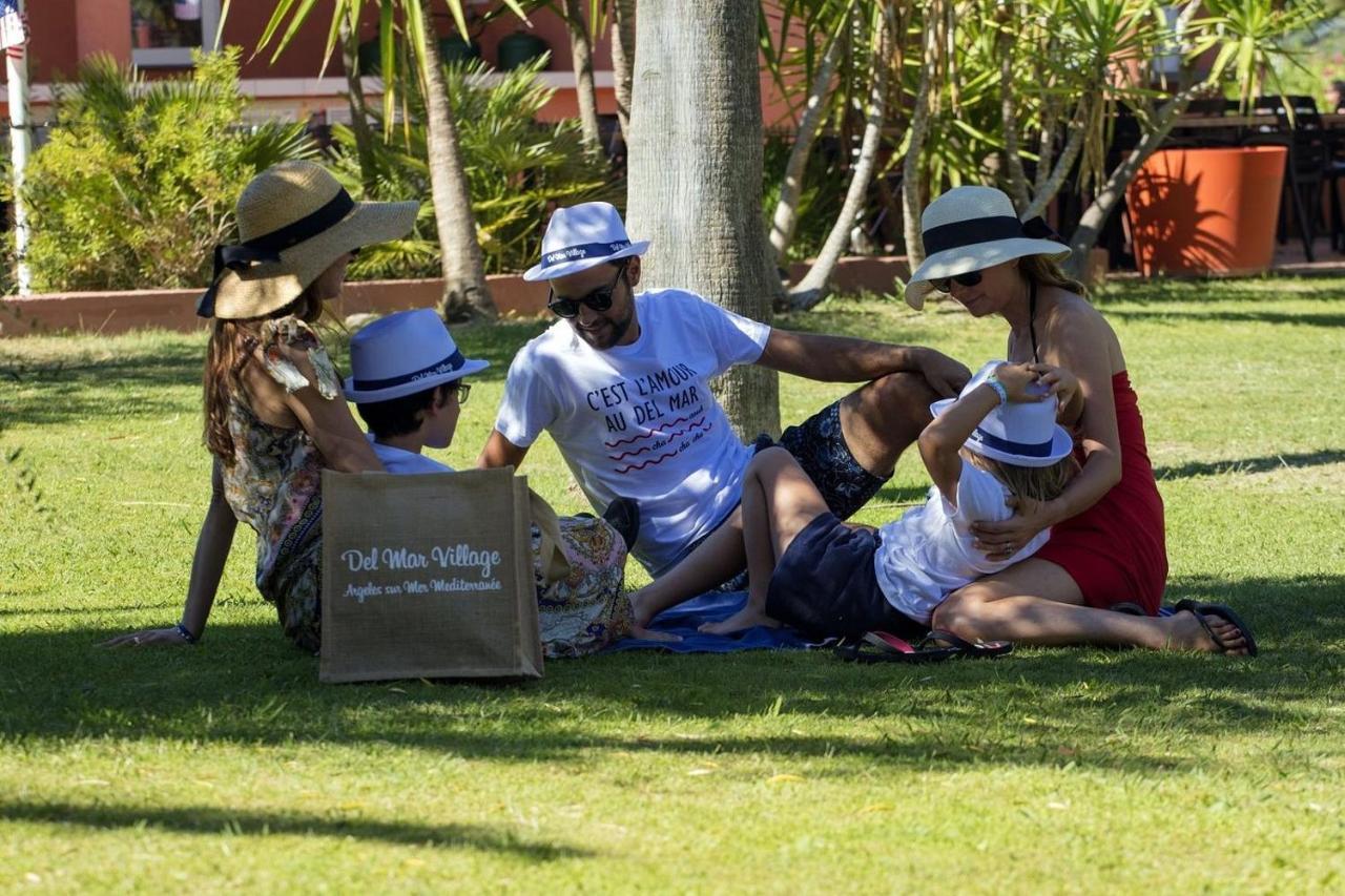 Camping Del Mar 10, Mobil Home Petit Paradis, 6 Personnes, Bord De Mer, Camping Del Mar Village アルジェレス・シュル・メール エクステリア 写真
