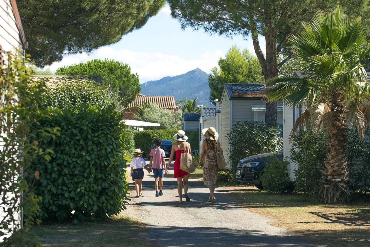 Camping Del Mar 10, Mobil Home Petit Paradis, 6 Personnes, Bord De Mer, Camping Del Mar Village アルジェレス・シュル・メール エクステリア 写真