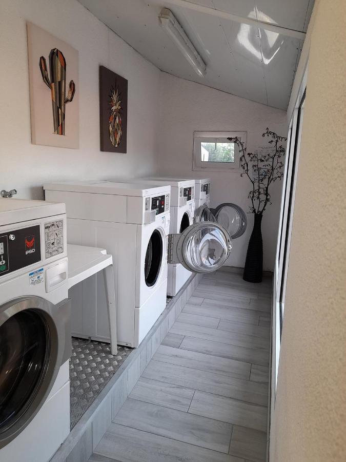 Camping Del Mar 10, Mobil Home Petit Paradis, 6 Personnes, Bord De Mer, Camping Del Mar Village アルジェレス・シュル・メール エクステリア 写真