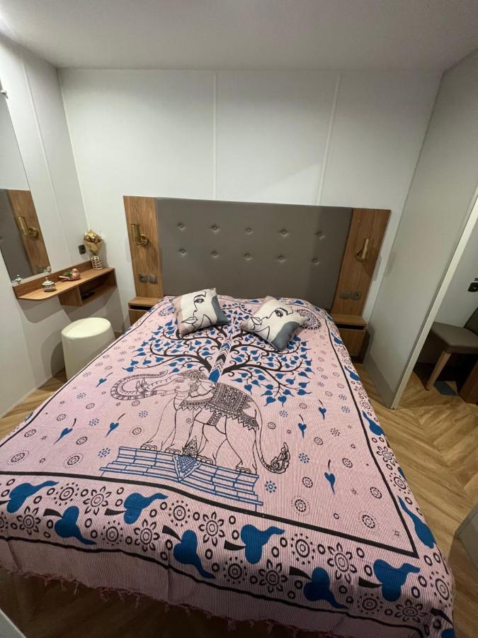 Camping Del Mar 10, Mobil Home Petit Paradis, 6 Personnes, Bord De Mer, Camping Del Mar Village アルジェレス・シュル・メール エクステリア 写真