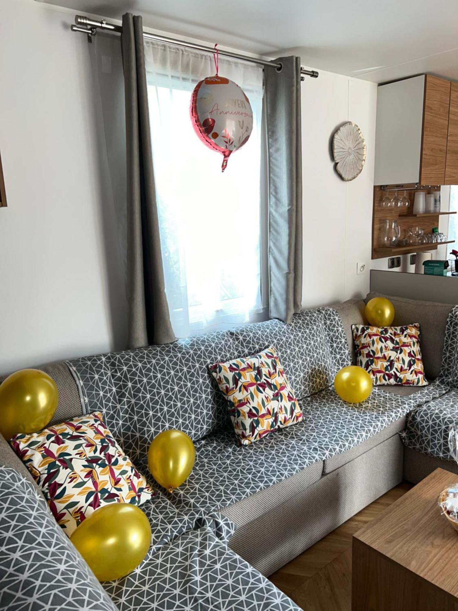 Camping Del Mar 10, Mobil Home Petit Paradis, 6 Personnes, Bord De Mer, Camping Del Mar Village アルジェレス・シュル・メール エクステリア 写真