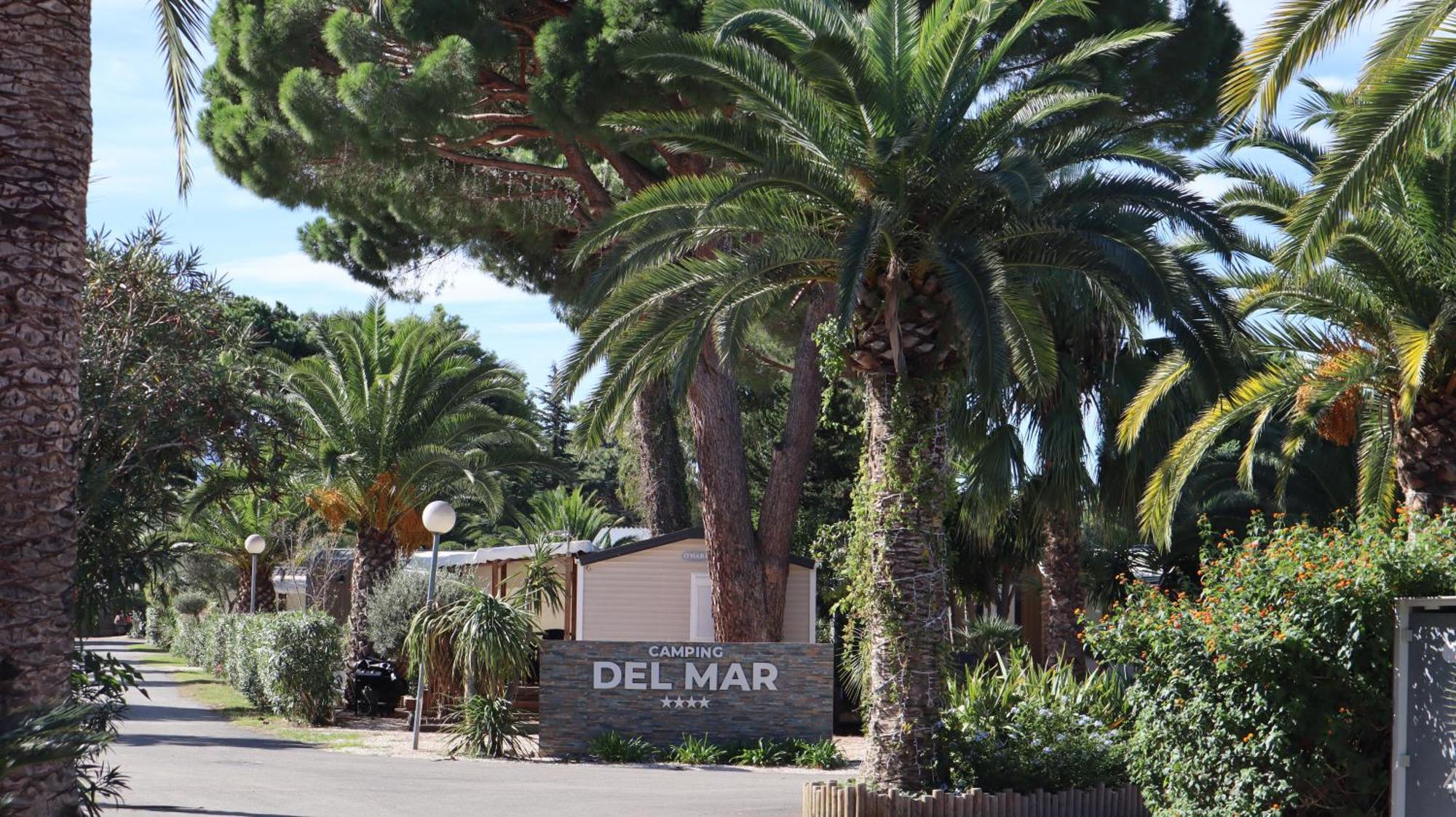Camping Del Mar 10, Mobil Home Petit Paradis, 6 Personnes, Bord De Mer, Camping Del Mar Village アルジェレス・シュル・メール エクステリア 写真