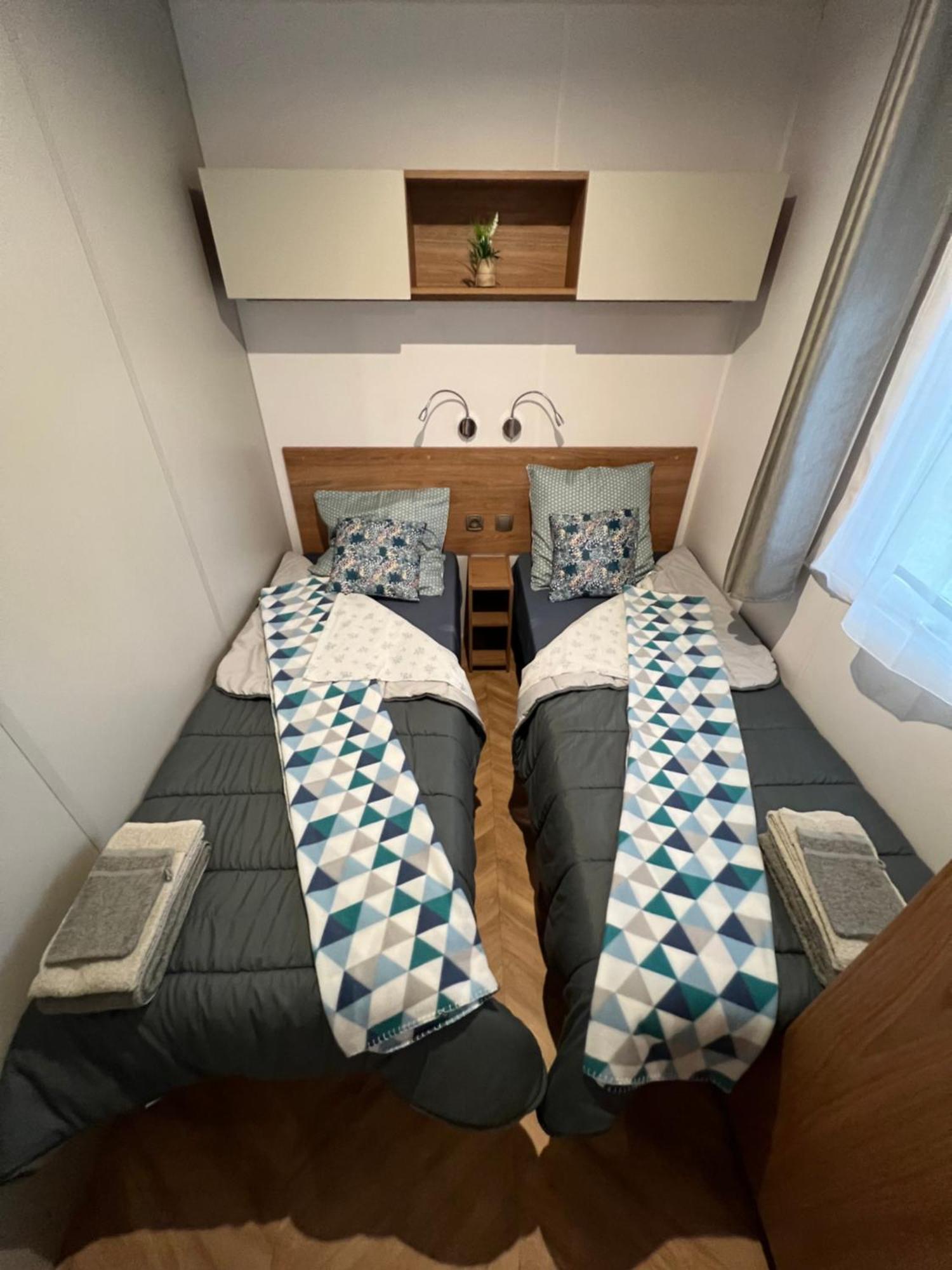 Camping Del Mar 10, Mobil Home Petit Paradis, 6 Personnes, Bord De Mer, Camping Del Mar Village アルジェレス・シュル・メール エクステリア 写真