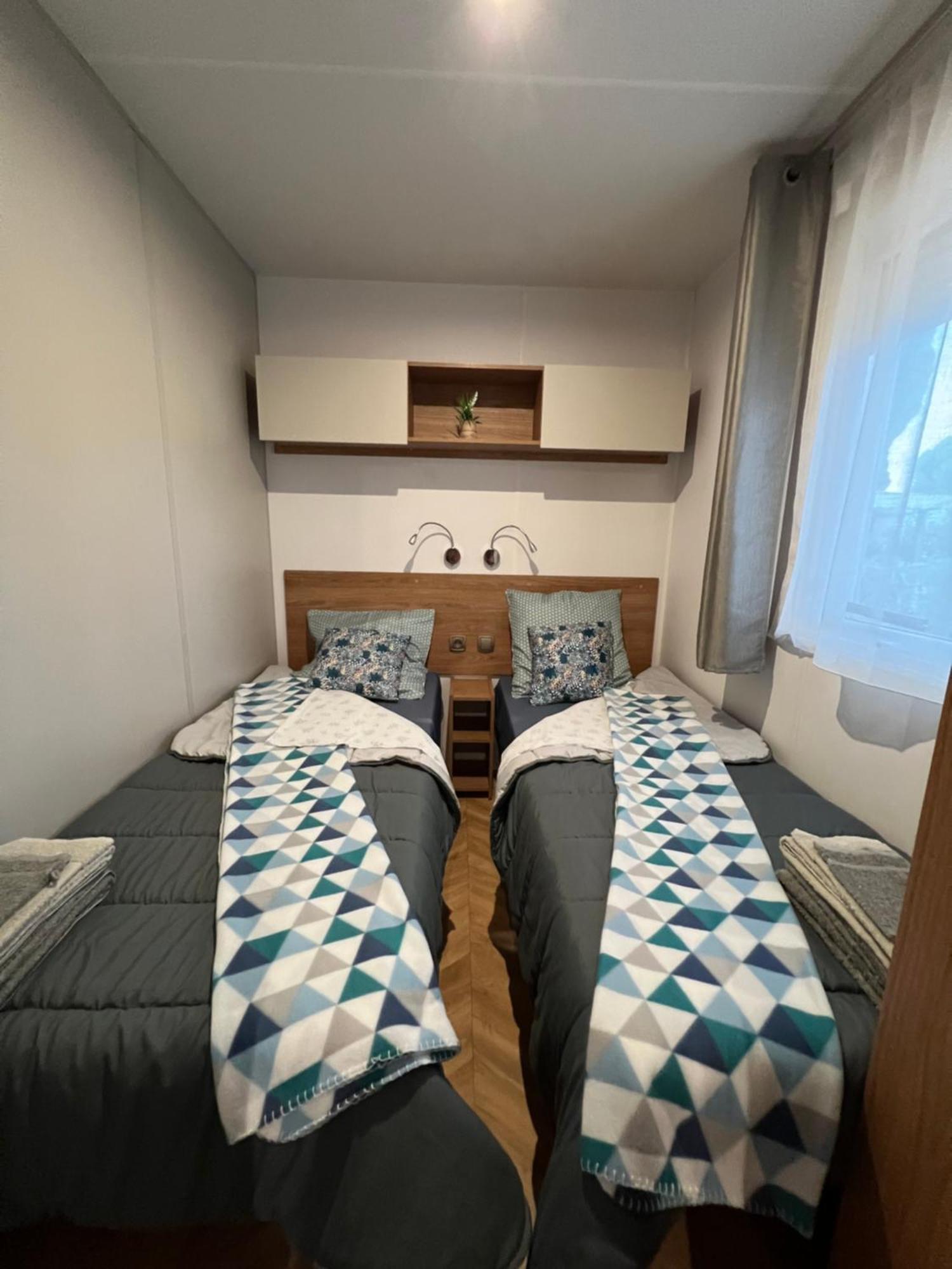 Camping Del Mar 10, Mobil Home Petit Paradis, 6 Personnes, Bord De Mer, Camping Del Mar Village アルジェレス・シュル・メール エクステリア 写真