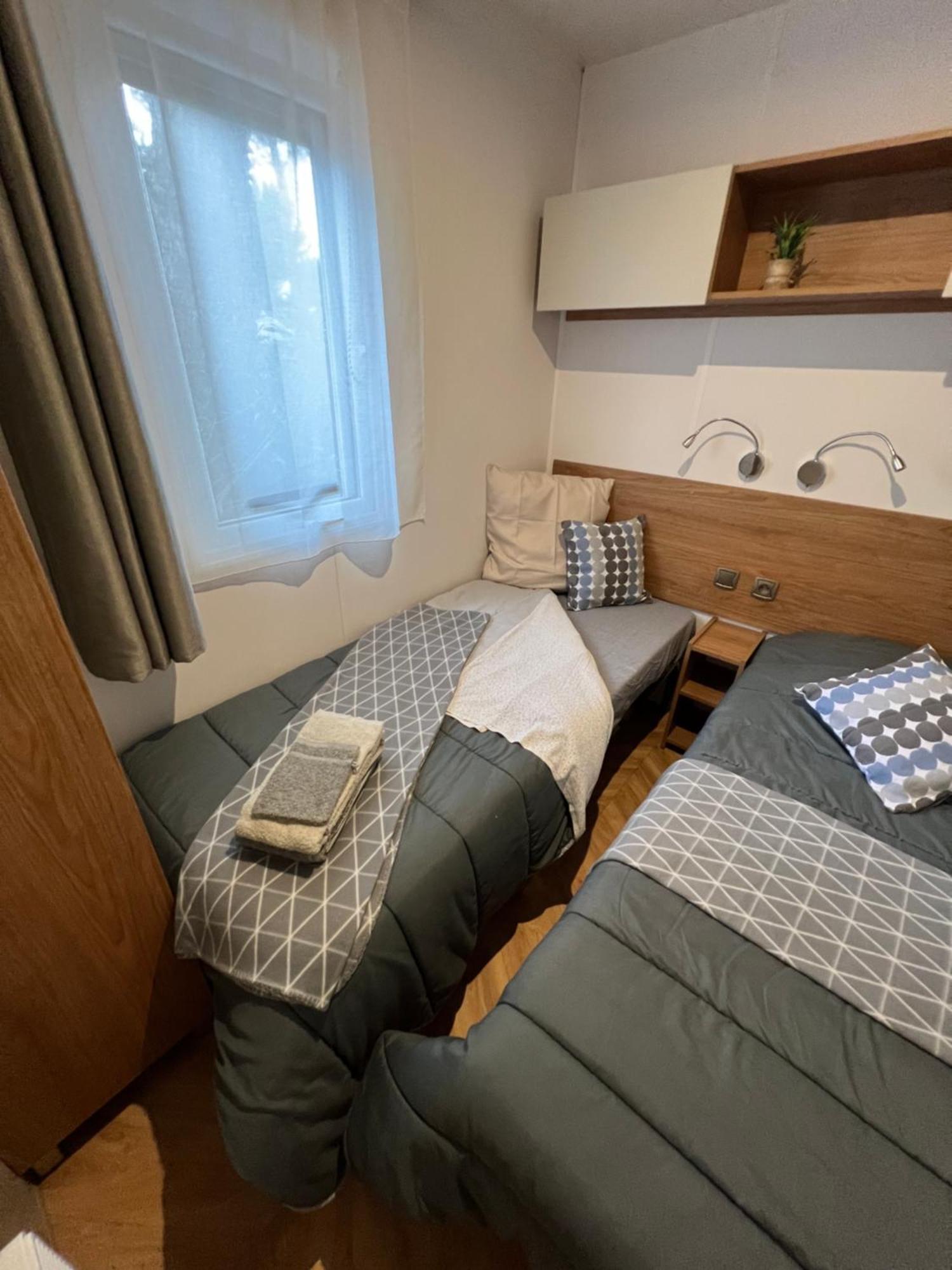 Camping Del Mar 10, Mobil Home Petit Paradis, 6 Personnes, Bord De Mer, Camping Del Mar Village アルジェレス・シュル・メール エクステリア 写真