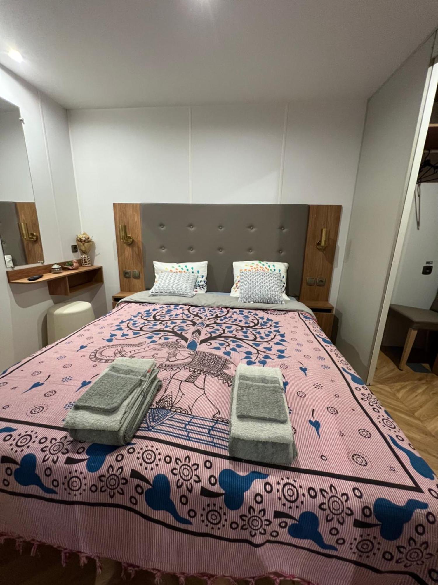 Camping Del Mar 10, Mobil Home Petit Paradis, 6 Personnes, Bord De Mer, Camping Del Mar Village アルジェレス・シュル・メール エクステリア 写真