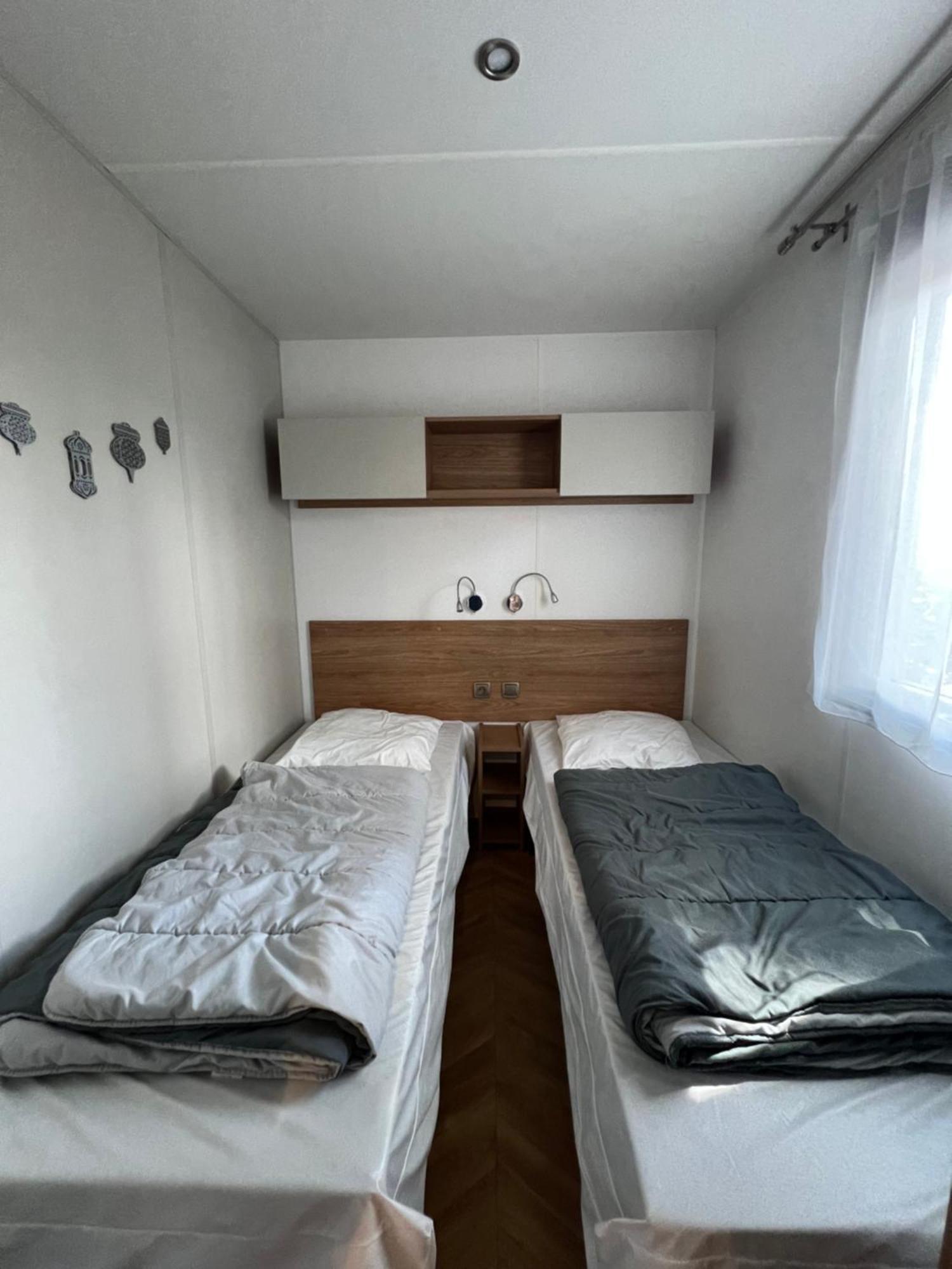 Camping Del Mar 10, Mobil Home Petit Paradis, 6 Personnes, Bord De Mer, Camping Del Mar Village アルジェレス・シュル・メール エクステリア 写真