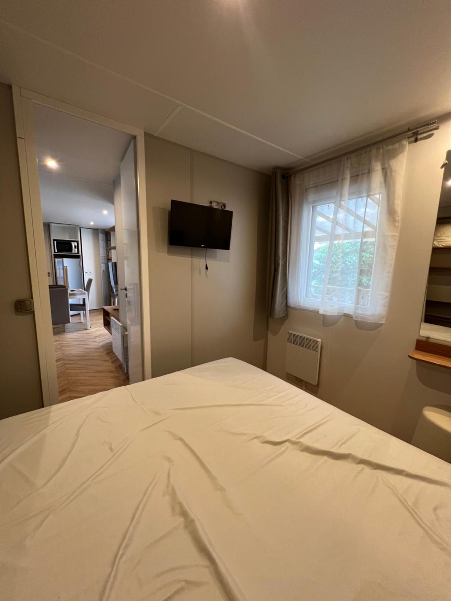Camping Del Mar 10, Mobil Home Petit Paradis, 6 Personnes, Bord De Mer, Camping Del Mar Village アルジェレス・シュル・メール エクステリア 写真